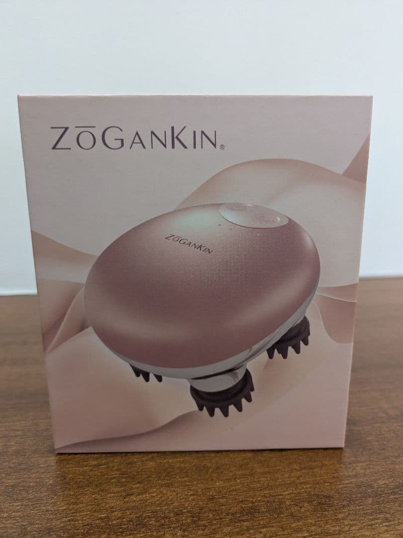 ZOGANKIN マッサージ器 ピンク 正規品】ゾーガンキン スカルプ EMS ヘッドスパ ZOGANKIN