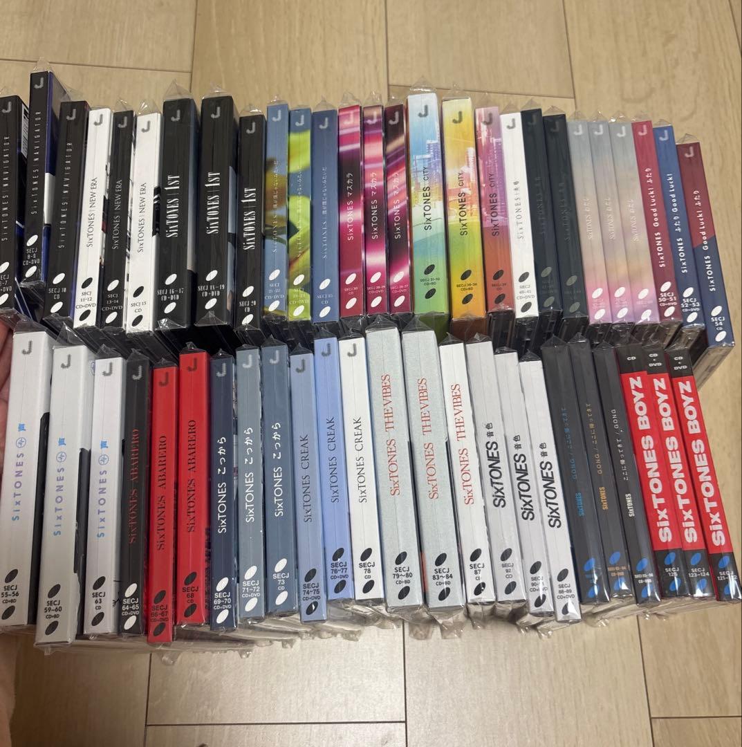 SixTONES CD 52枚セット 更新】※クリアファイル絵柄解禁！ 2022年3月2日(水)発売 SixTONES 6th