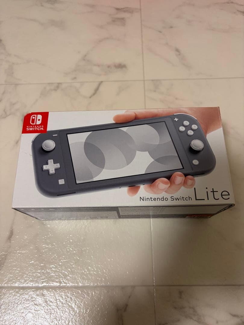 Nintendo Switch Lite グレー 充電器・箱付き - Nintendo Switch
