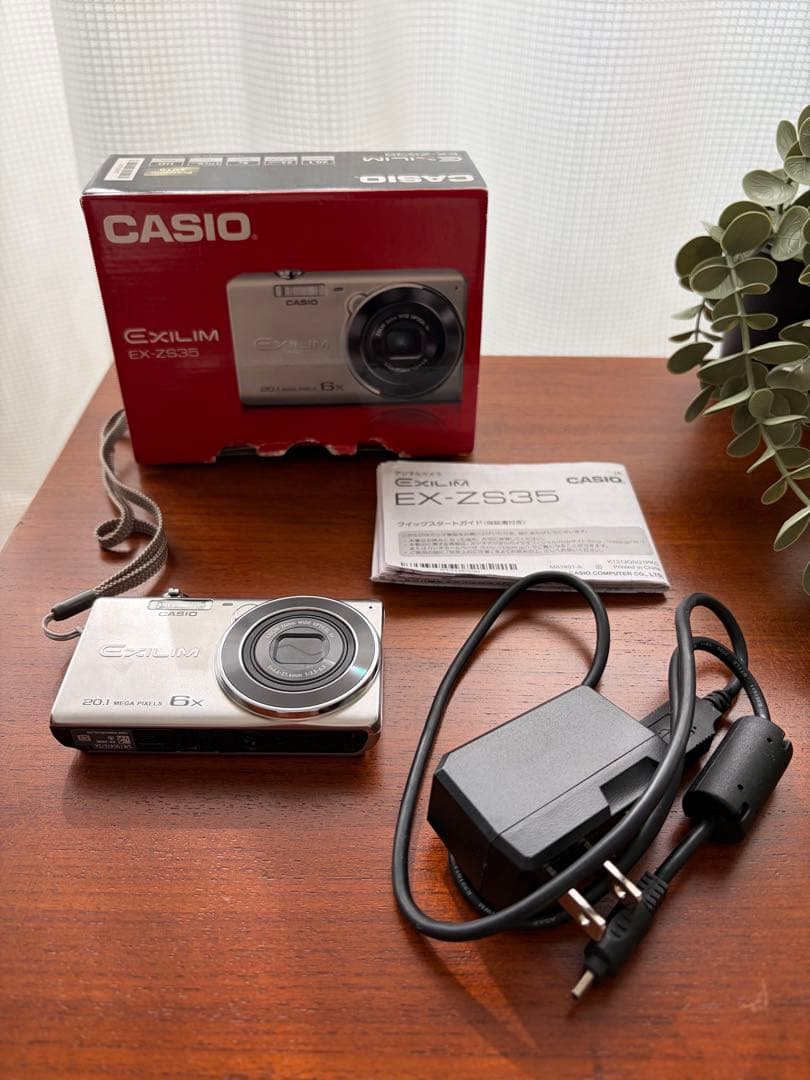 CASIO EXILIM EX-ZS35 2010万画素 6倍ズーム｜動作確認済 - メルカリ