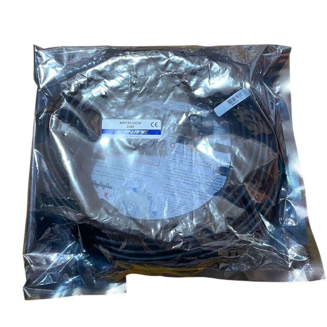 ✨新品✨ CANARE APF20-HDM 20M 光ファイバーHDMIケーブル 20m 光ファイバーHDMIケーブル ブラック APF20-HDM [20m /HDMI⇔HDMI