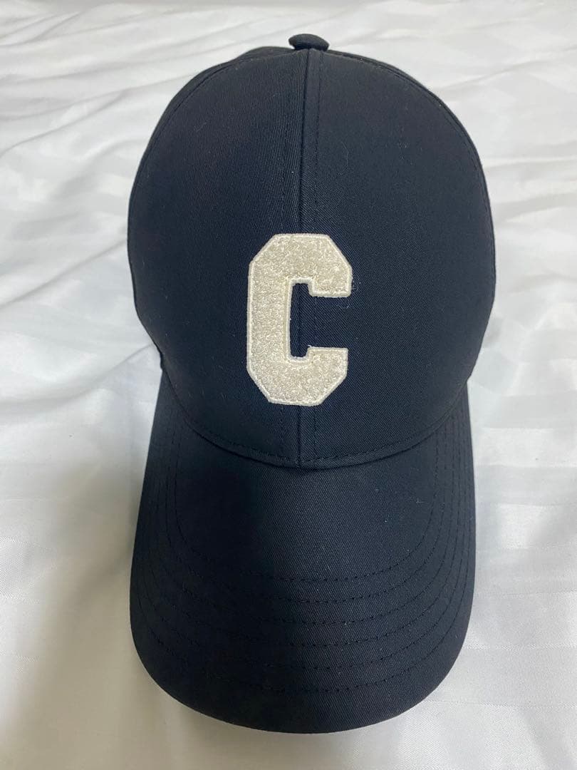 CELINE キャップ 楽天市場】CELINE セリーヌ Logo Leather Baseball Cap カーフスキン