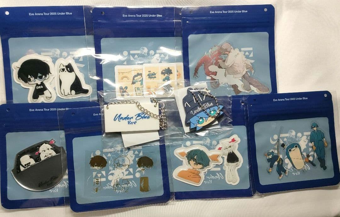 Eve Under Blue くじ セット - メルカリ