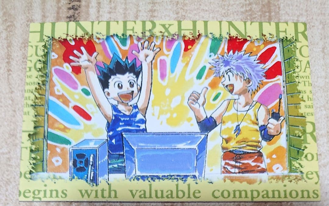 HUNTER×HUNTER スクラッチカード はずれ 非売品 ゴン×キルア - メルカリ