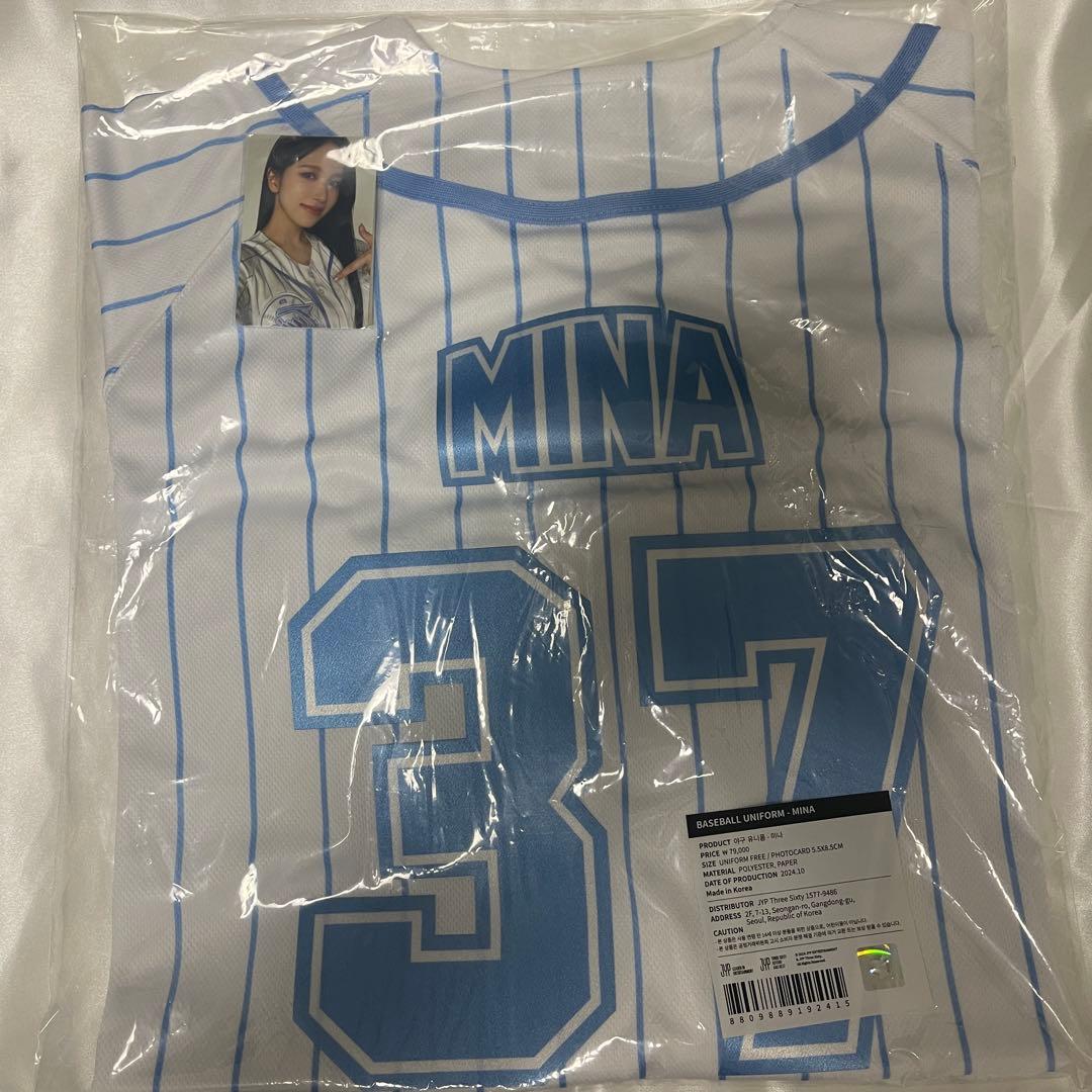 TWICE BASEBALL UNIFORM HOME 9ROUND ミナ - メルカリ
