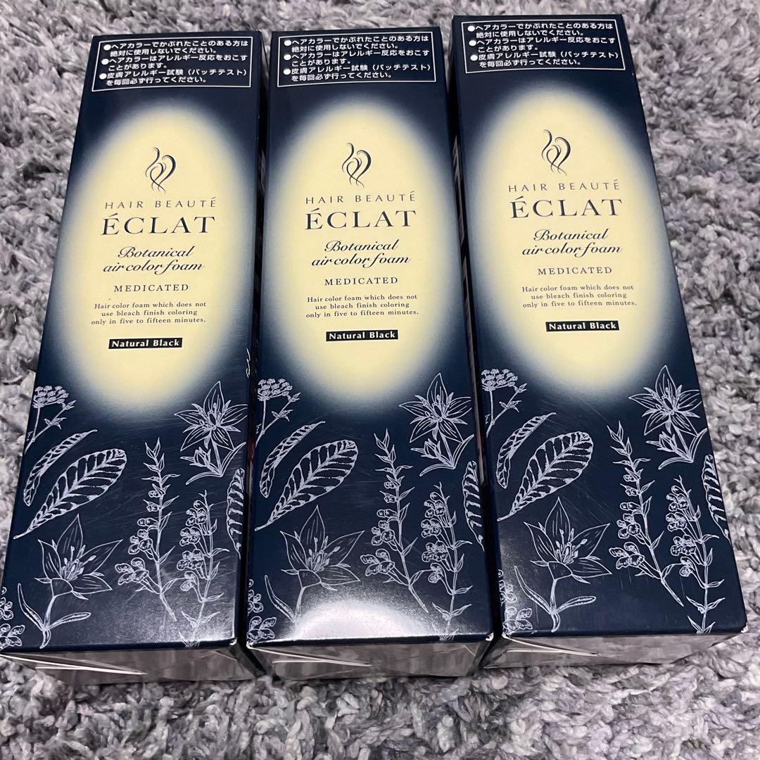 ヘアボーテ エクラ ボタニカルエアカラーフォーム EX 150g3本セット ヘアボーテ エクラ ボタニカルエアカラーフォームEX ダークブラウン