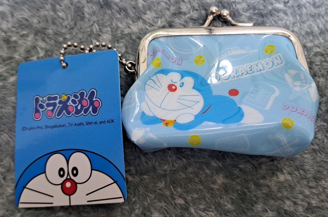 新品】ドラえもん がま口 小銭入れ コインケース ひみつ道具 - メルカリ