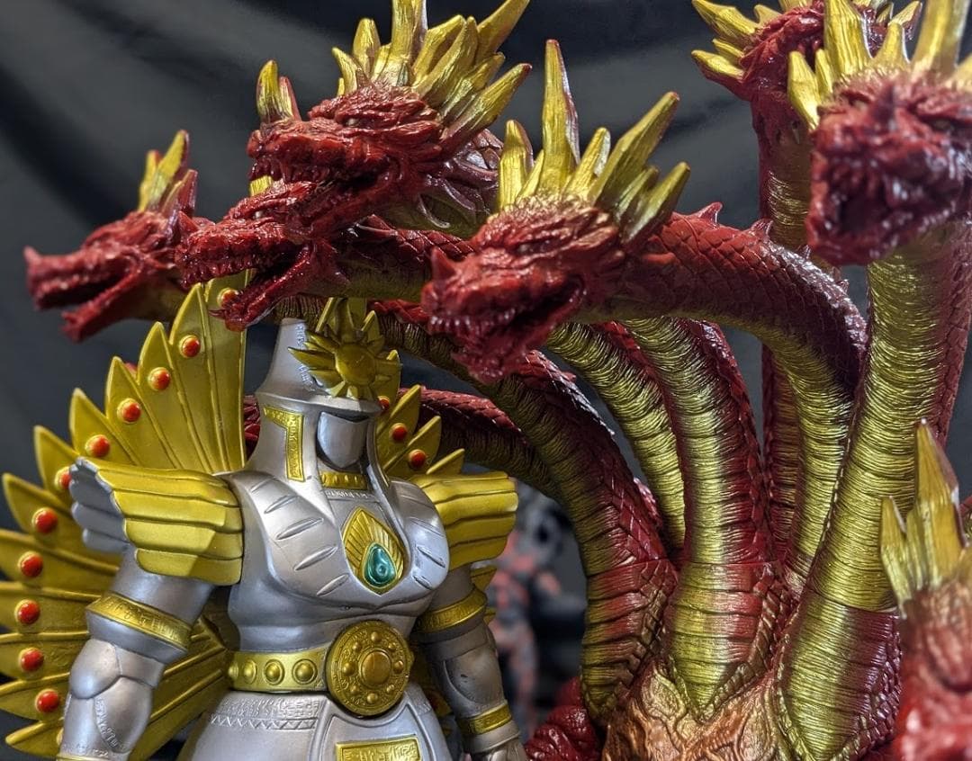 ヤマトタケル」ヤマタノオロチ・ウツノイクサガミ他（バンダイ）ソフビ