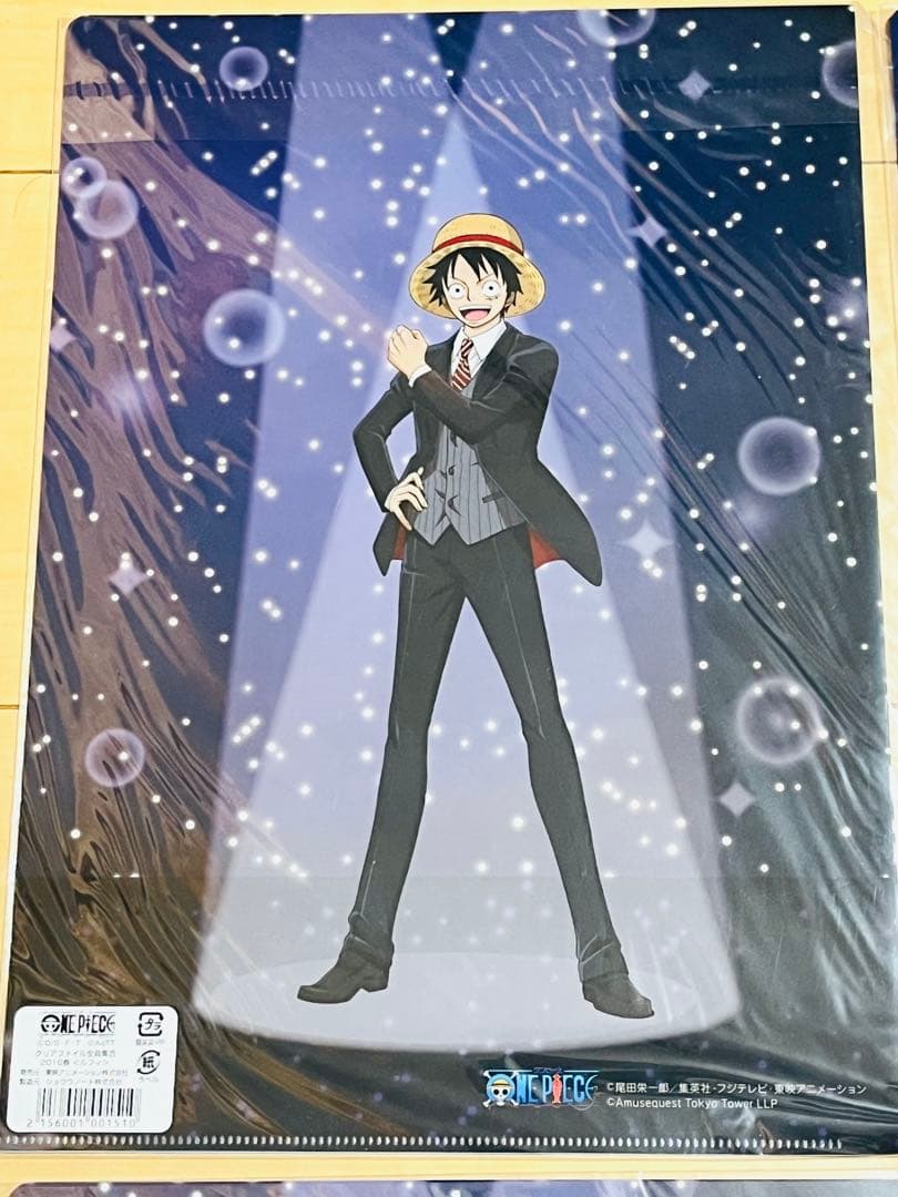 ワンピースタワー 限定 2016 春 クリアファイル ルフィ ゾロ ナミ