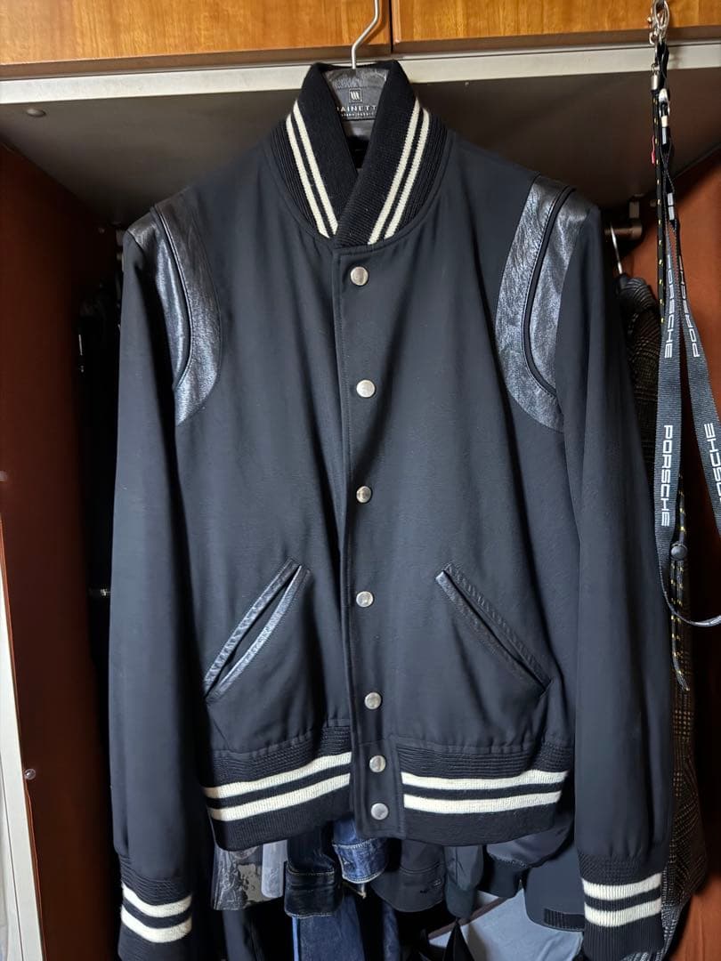 サンローラン テディジャケット ブラック 44 レア 有名人着用 - メルカリ