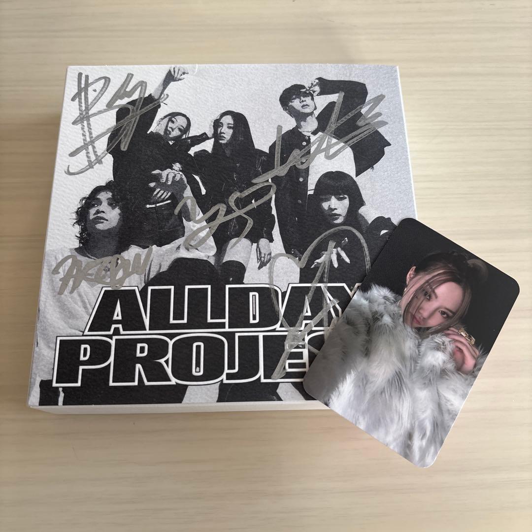 ④ ALLDAY PROJECT Mwave 直筆サイン入りアルバム トレカ - メルカリ