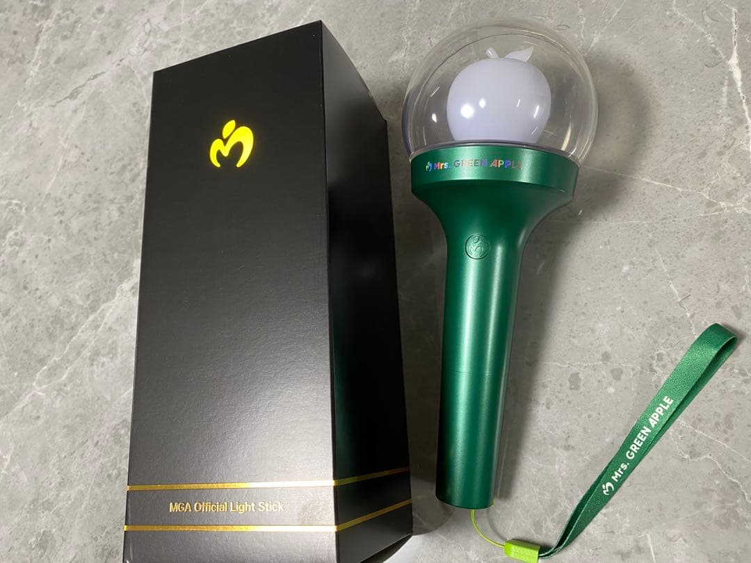 Mrs. GREEN APPLE オフィシャルライトスティック ペンライト 東京公演 12/19・20】MGA Official Light Stick – Mrs. GREEN APPLE