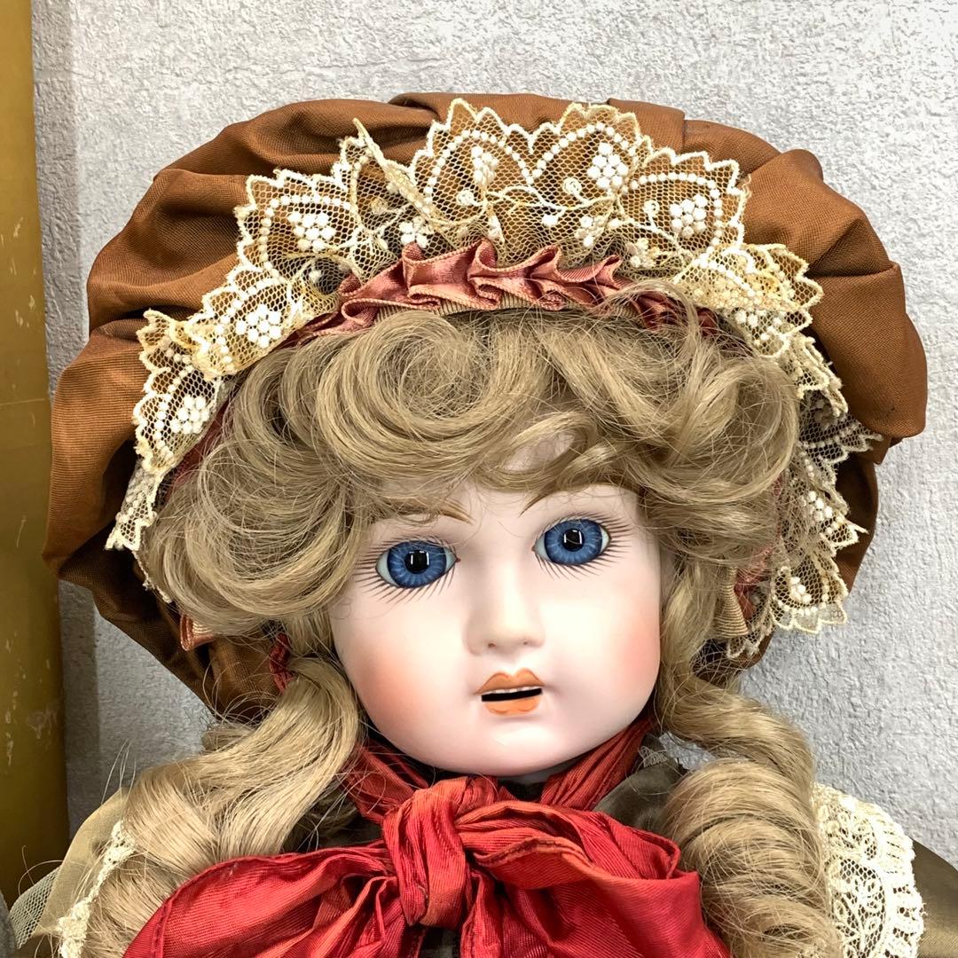 ビスクドール3体 べべ ジュモー アルベロン グラスアイ - メルカリ