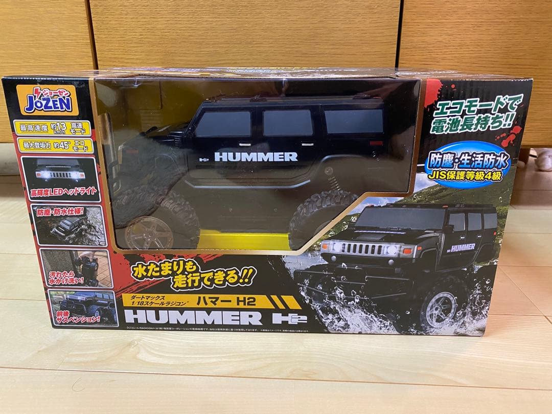 ハマーH2 ラジコン 1/18 - メルカリ