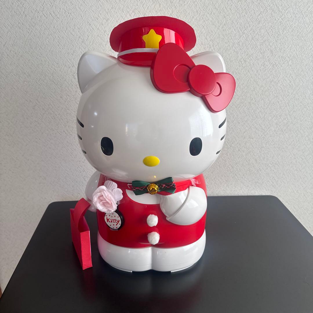 再値下げ！ハローキティ冷温庫　未使用品 未使用】希少 当時物 ハローキティ ミニ冷蔵庫 保温機能付き。 2000