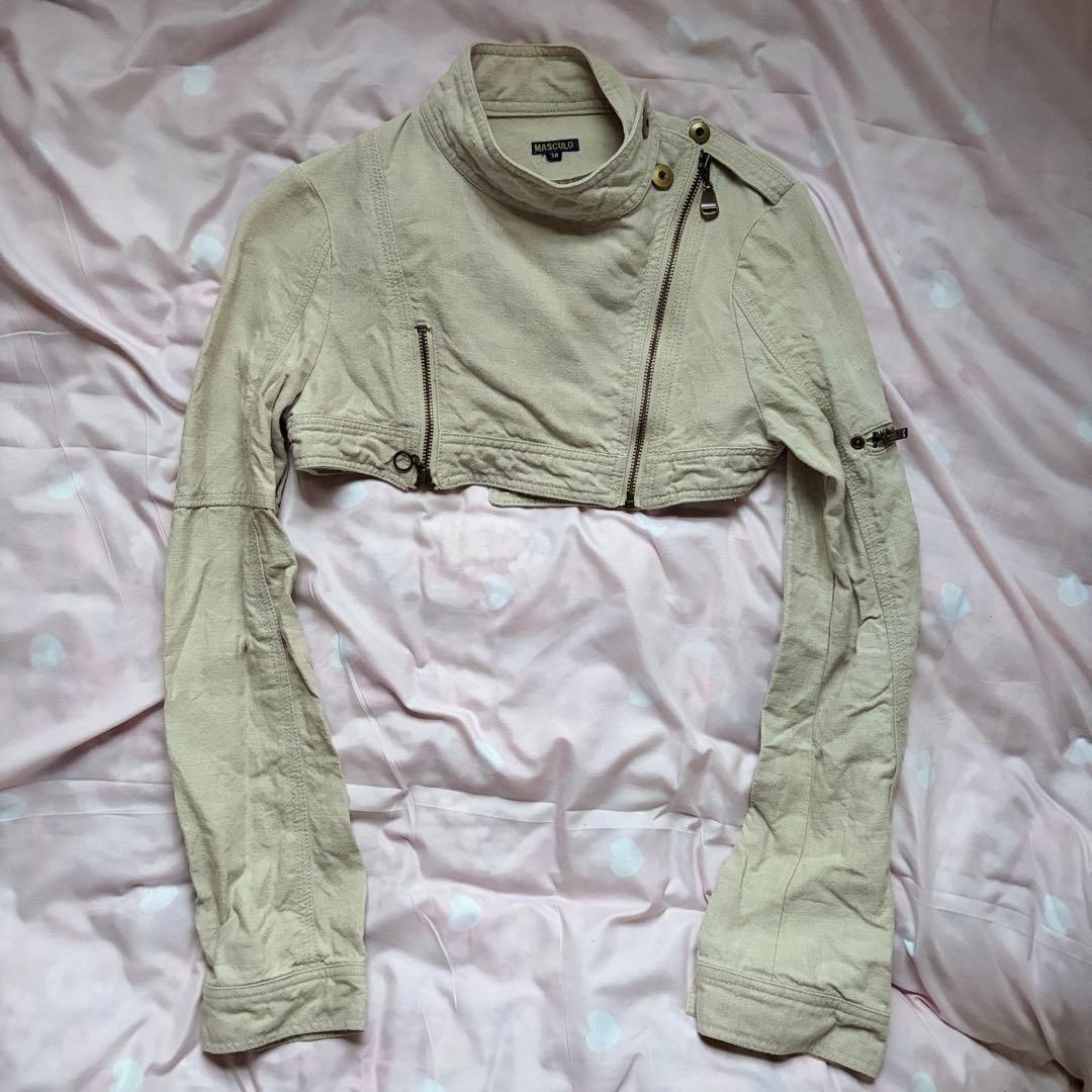 当時物 ショート丈ジャケット 平成ギャル フェアリーグランジy2kパンク