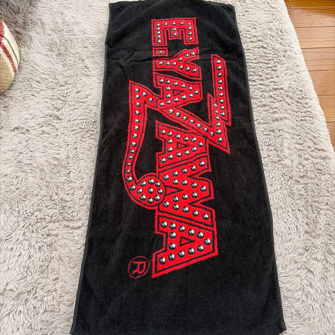 E.YAZAWA 矢沢永吉　タオル 矢沢永吉 E YAZAWA ロゴ フェイスタオル｜Yahoo!フリマ（旧PayPayフリマ）