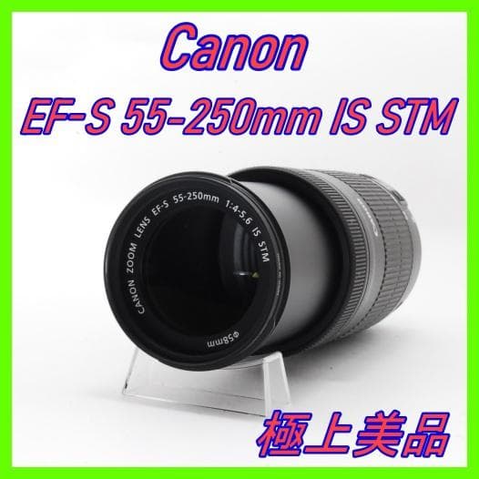【美品】Canon EF-S 55-250mm IS STM 望遠レンズ EFレンズ キヤノン 望遠レンズ CANON EF-S 55-250 IS STM 中古 保証 美