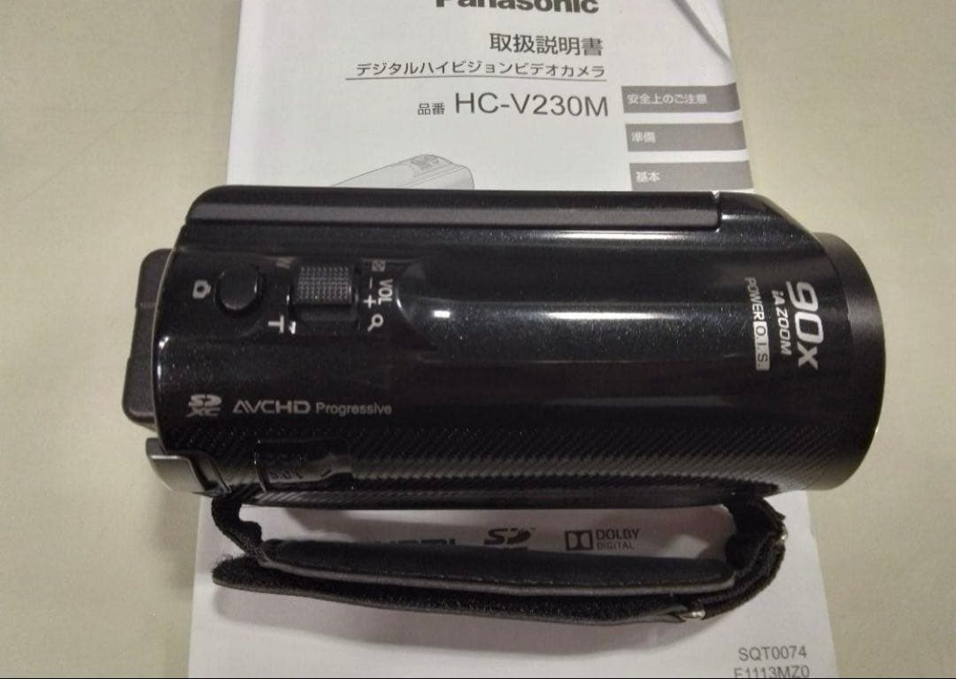 《最終値下》Panasonic HC-V230M ビデオカメラ　稼働品　数回使用