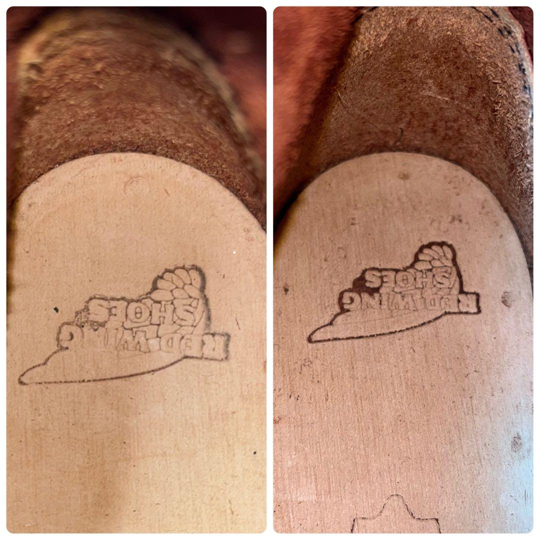 極美品 レッドウィング 9105 クラシックワーク US8.5 ブラウン ブーツ