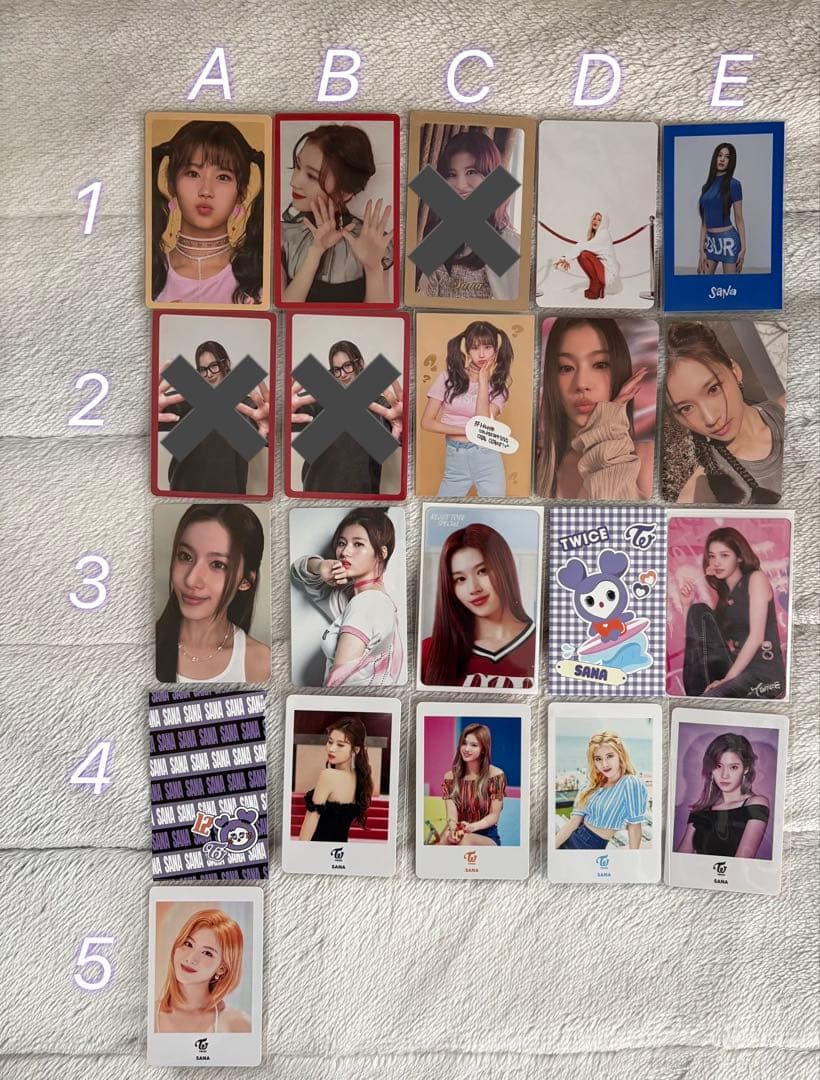 バラ売り可】TWICE サナ トレカ - メルカリ