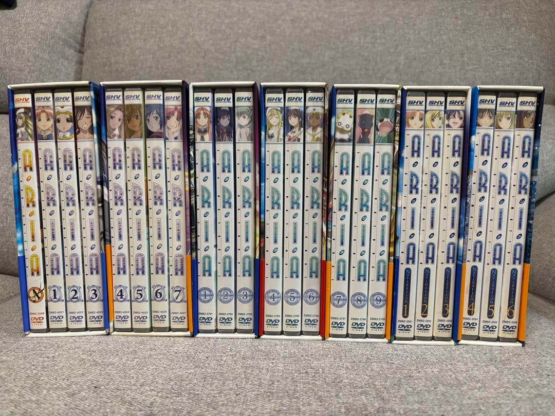 ARIA アリア アニメ版DVD 1期 2期 3期 OVA 全23巻 ARIA アリア アニメ版DVD 1期 2期 3期 OVA 全23巻 ARIA