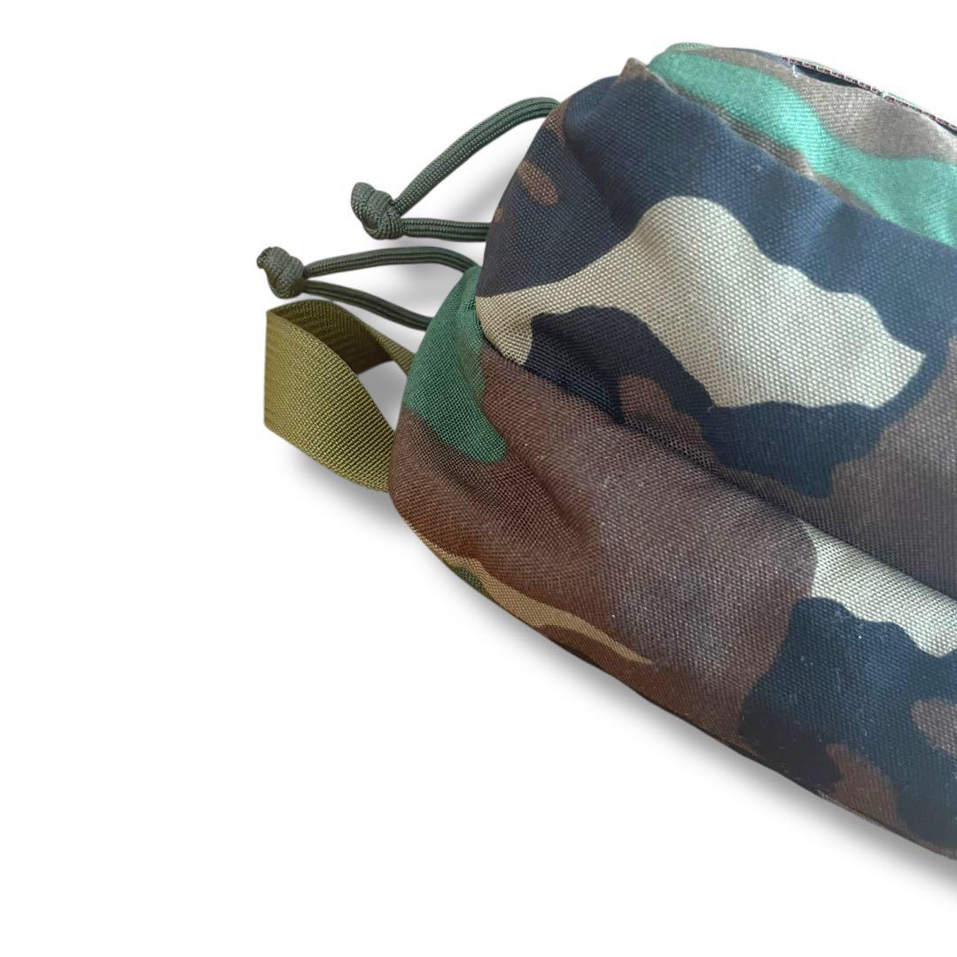 希少/USA製】ブリーフィング ポーチ 迷彩 ウッドランドカモ ナイロン