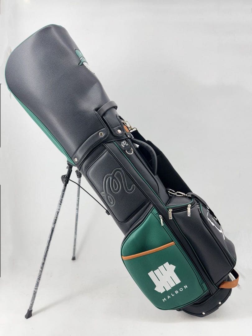 マルボンゴルフ＆アンディフィーテッド コラボレーション キャディバッグ アンディフィーテッド × マルボン ゴルフバッグキャディーバッグ