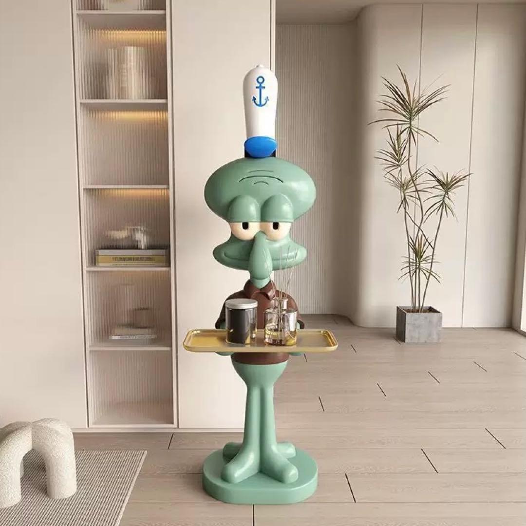 24時間発送 スポンジボブ イカルゴ 特大インテリア - メルカリ