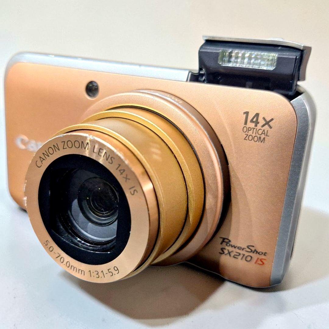 Canon PowerShot SX210 IS 動作撮影再生確認済 現状品 - メルカリ
