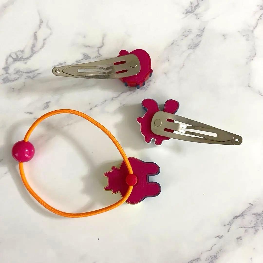 たまごっち ヘアゴムとヘアピンセット みみっち りんごっち まめっち