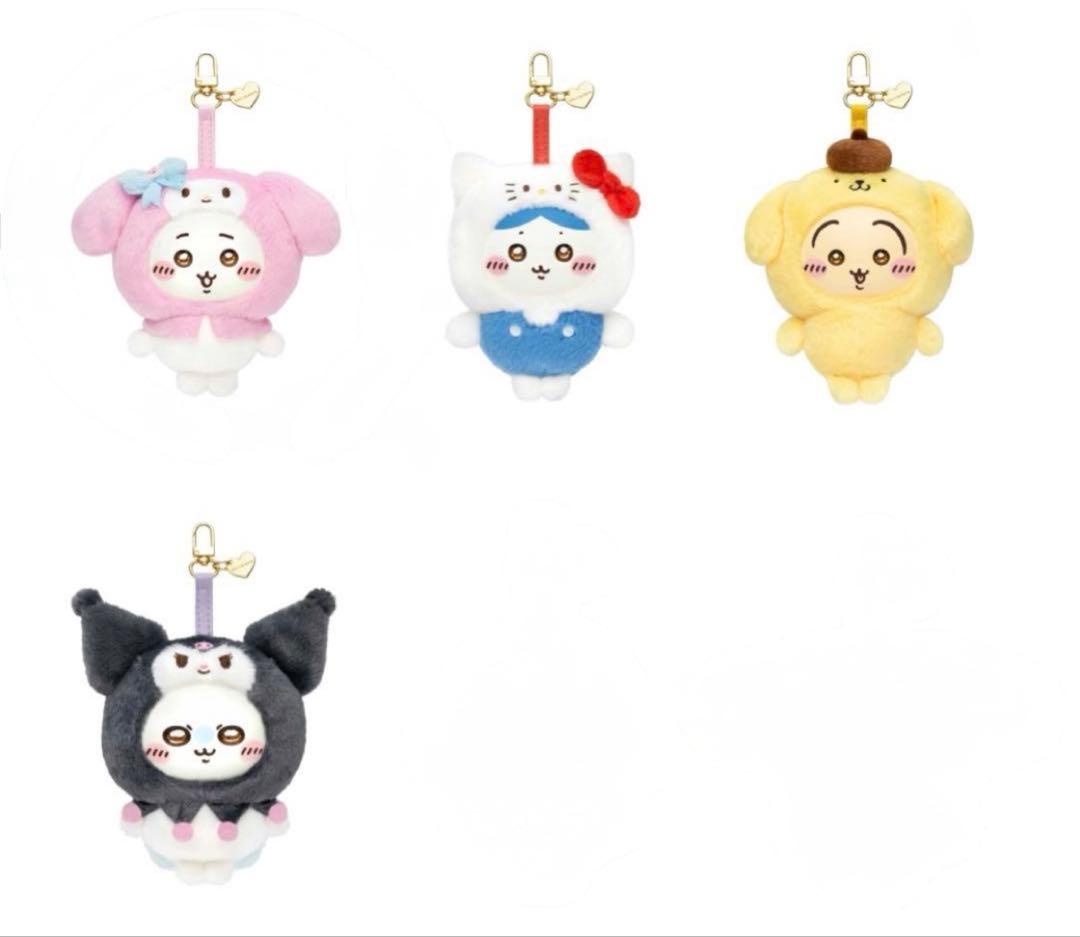 ちいかわxサンリオキャラクターズ Kiramekko 4個セット - メルカリ