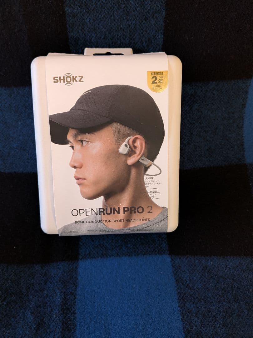 美品 Shokz OpenRun Pro2 大迫傑限定モデル 骨伝導 USB-C Shokz（ショックス） 爆買 公式Shokz OpenRun Pro2 大迫傑モデル 骨