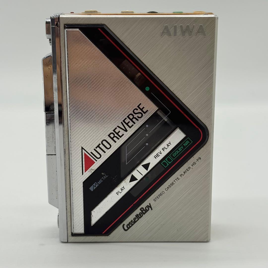 AIWA カセットプレーヤー HS-P9 ジャンク品 やや傷や汚れあり - メルカリ