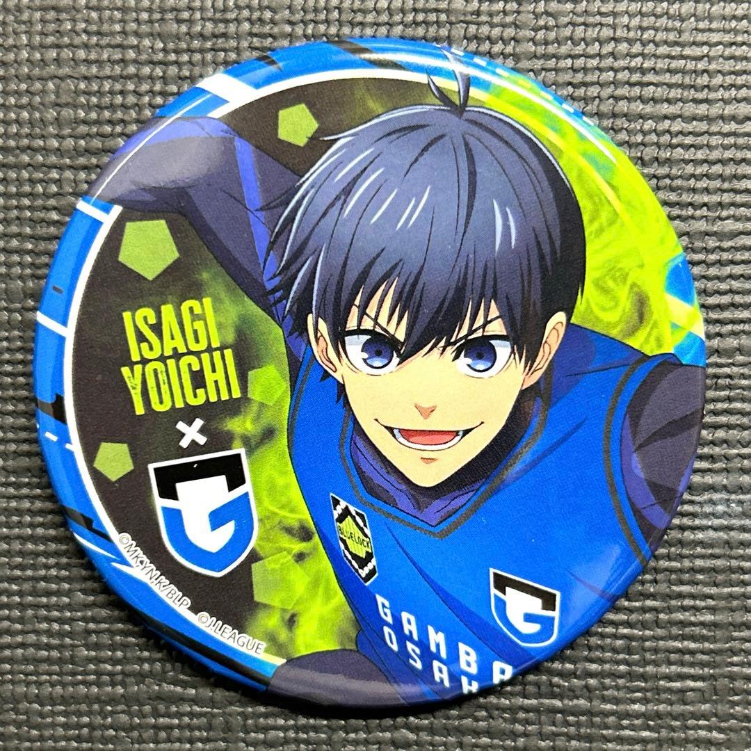 ブルーロック TSUTAYA Jリーグ ガンバ大阪 潔 世一 アクスタ 缶バッジ