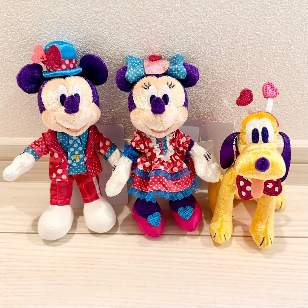 ミニーのファンダーランド2026 ぬいぐるみバッジ ミッキー プルート