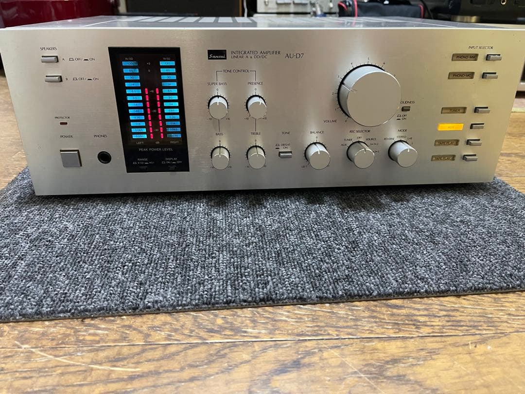 e*y様 動作品】 Sansui AU-D7 プリメインアンプ 2026年最新】sansui au-d7の人気アイテム - メルカリ