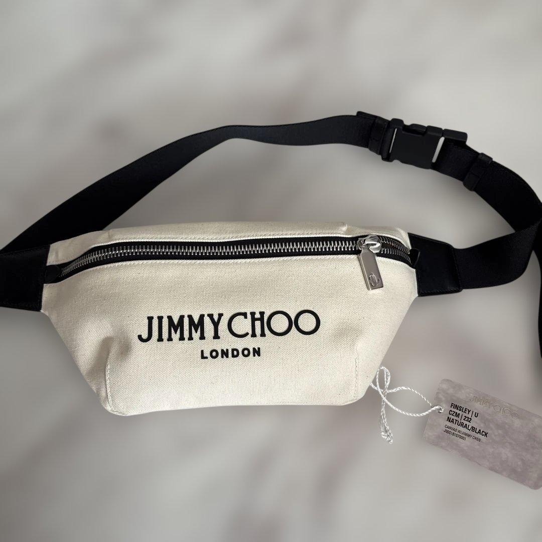 JIMMY CHOO ボディバッグ DIAMONDZIPXBODYSOG_027424_FRON
