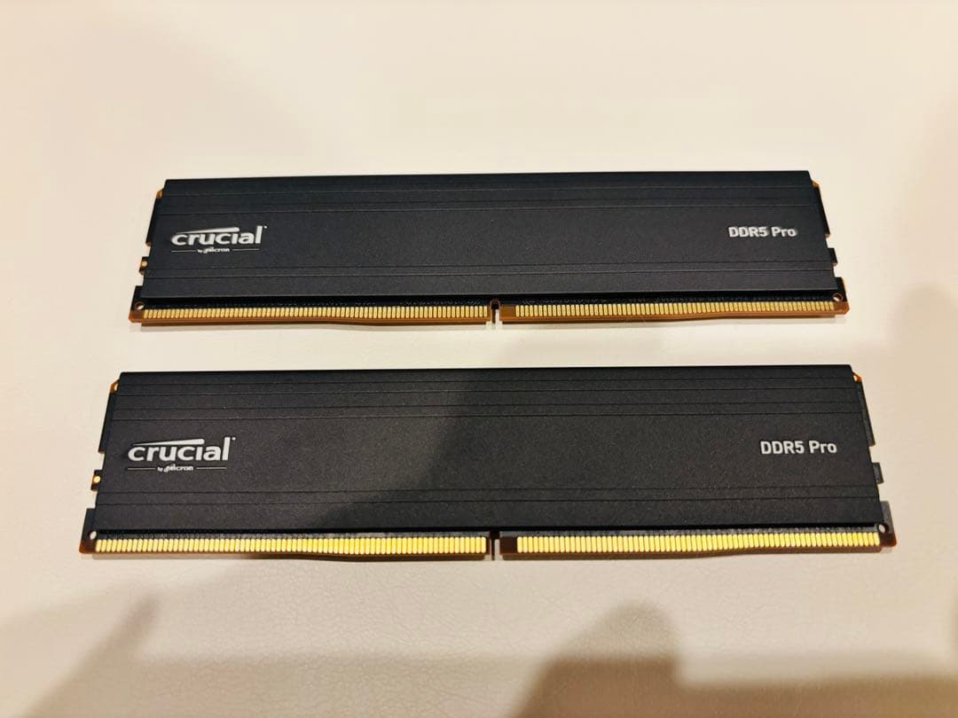n*o様 crucial DDR5 Pro メモリ 32GB(16GB×2) Amazon.co.jp: Crucial Pro DDR5 RAM 32GBキット (2x16GB) 6400MHz