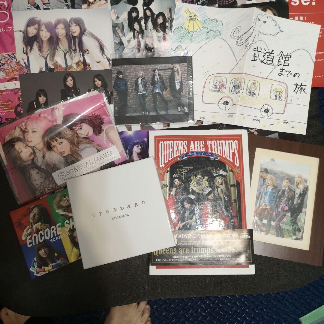 SCANDAL 直筆サイン入り写真 DVD ポスター セット