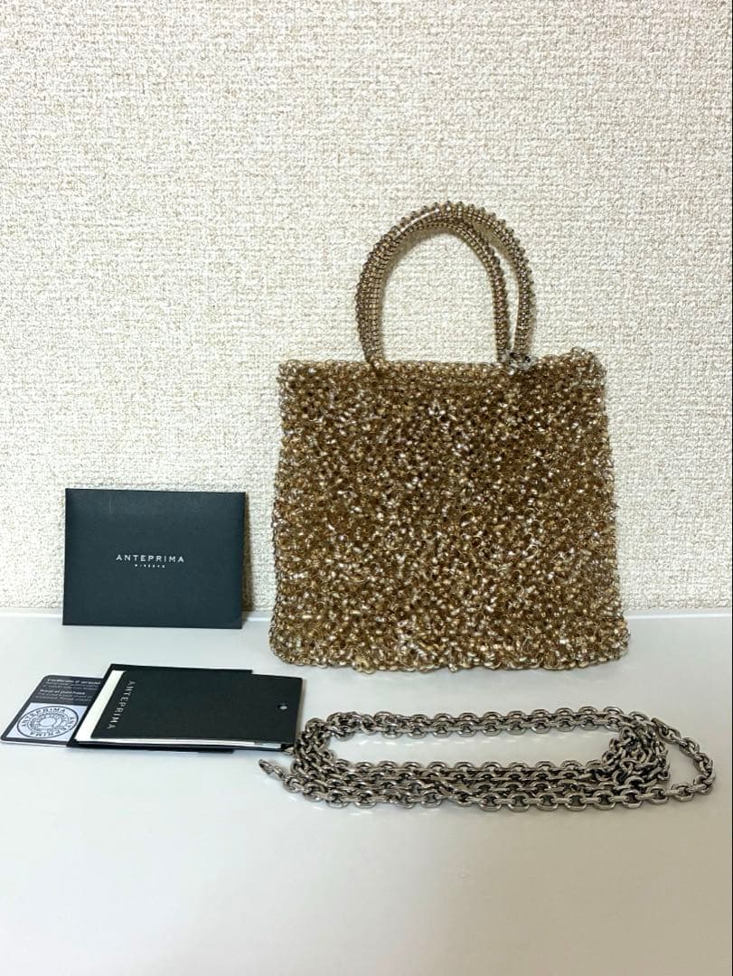 ANTEPRIMA ミニアトゥーラ シルバーゴールド スタンダード ミニアトゥーラ/シルバーゴールド ｜ 【公式