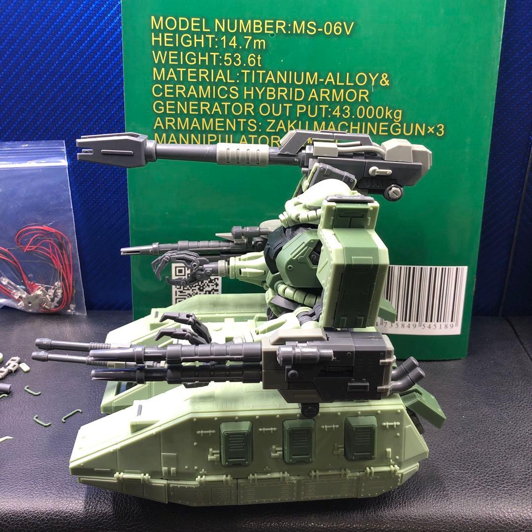 ガンプラ完成品【説明書付き】海外製 1/100 ザクタンク 美品 - メルカリ