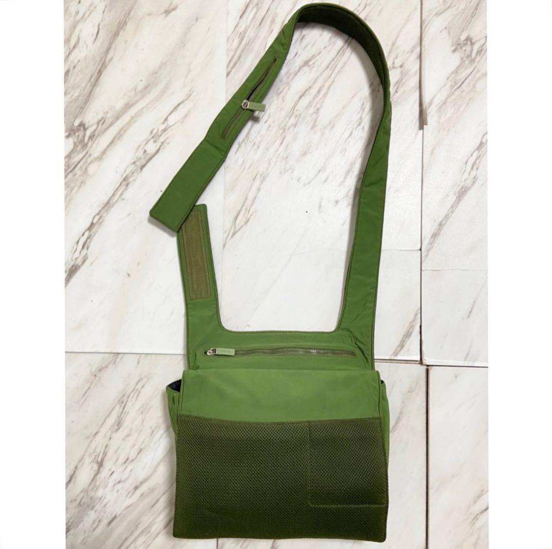 vintage 00s miu miu archive 緑 ワンショルダーバッグ - メルカリ