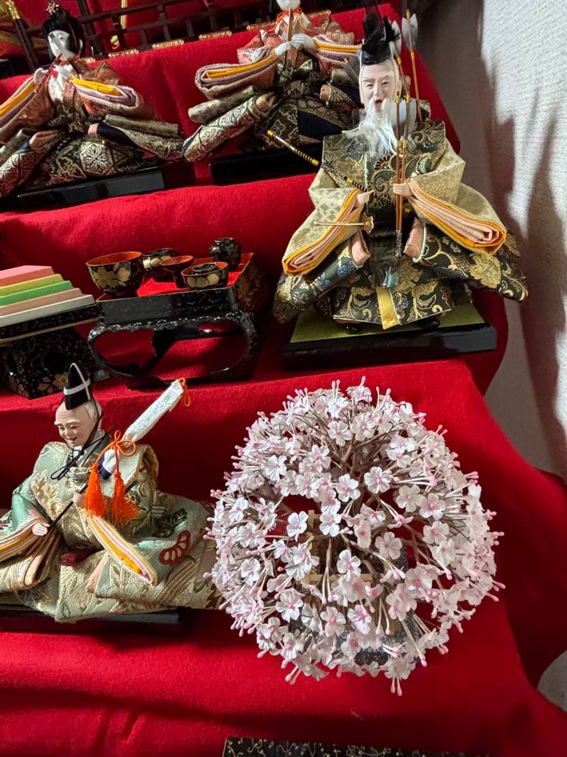 ① 〜⑥分割販売 伝統的な雛人形 7段飾り 秀月セット❣️説明をお読み