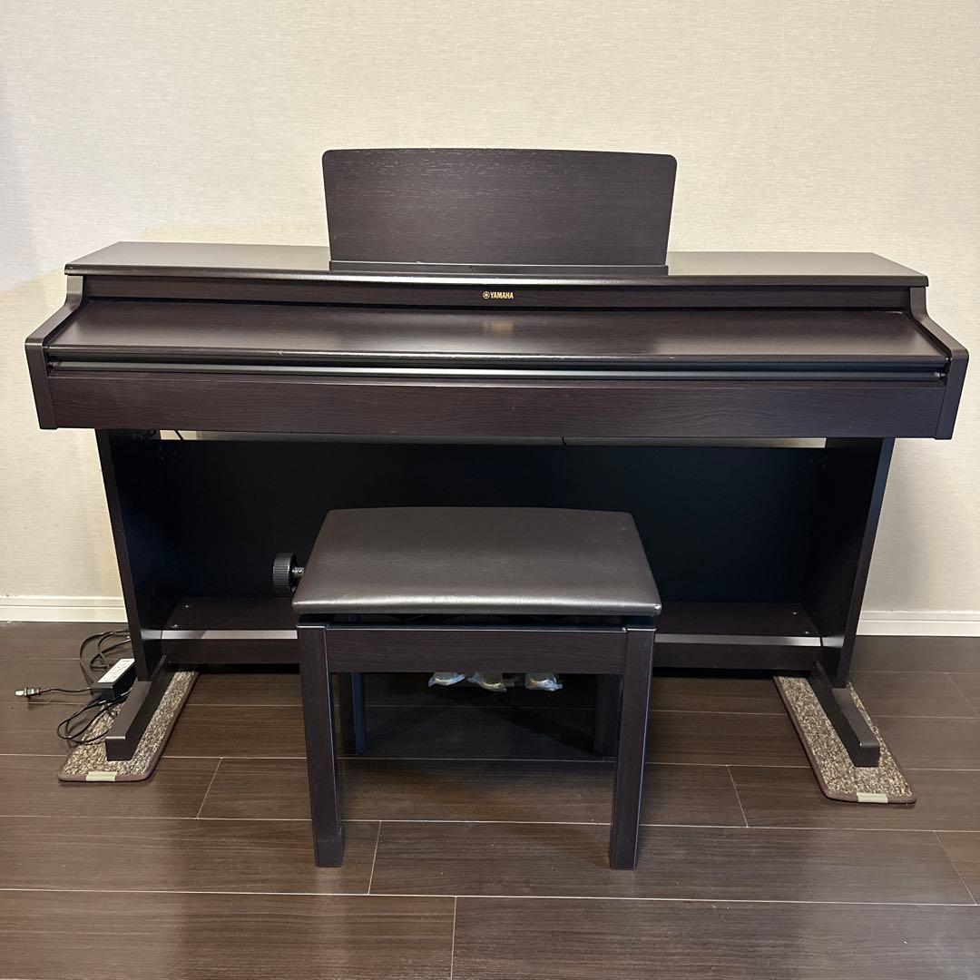 鍵盤楽器 YAMAHA YDP165R 高低自在椅子＆カーペット付属】 YAMAHA YDP-165R ニューダークローズ