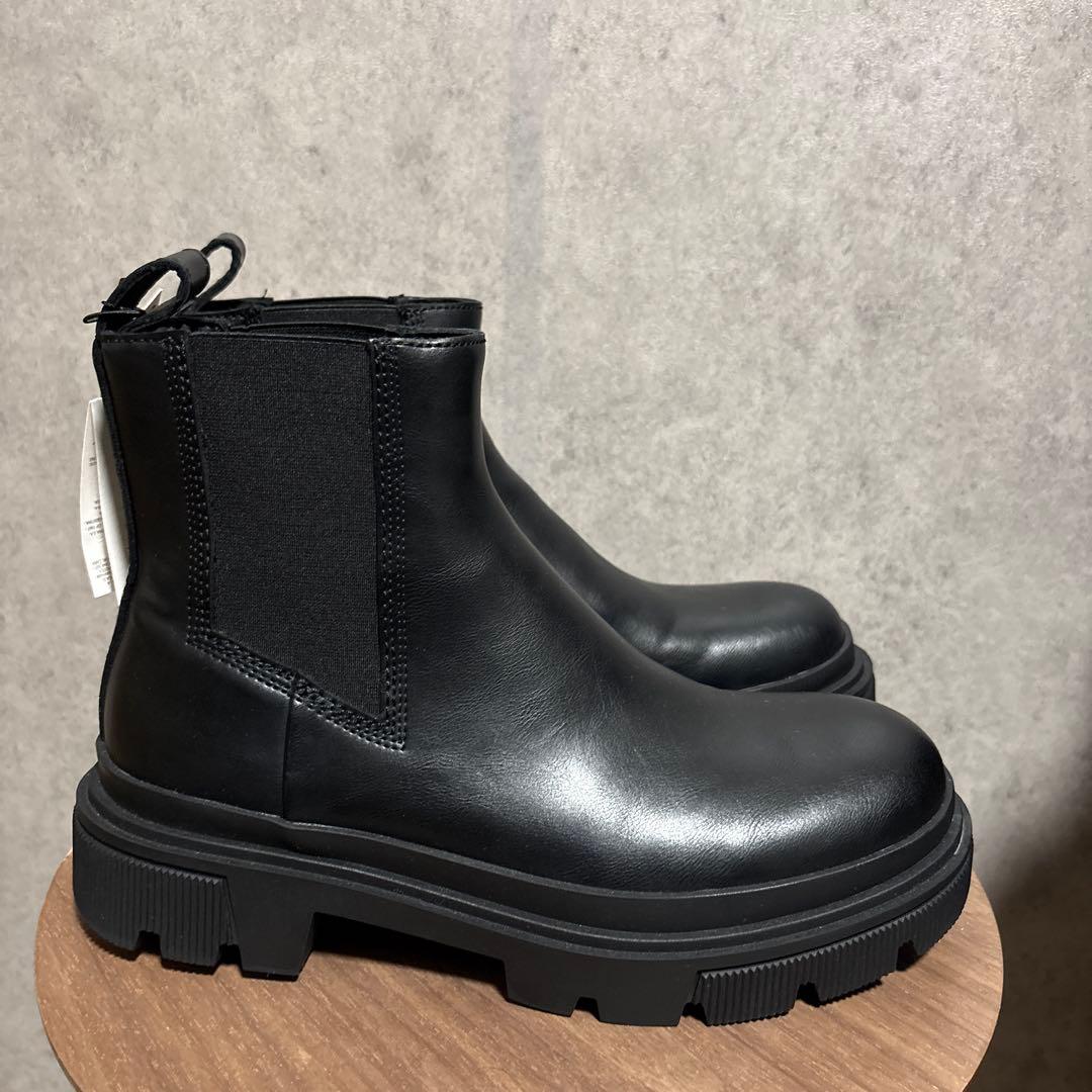 ZARA ザラ チャンキーチェルシーブーツ 40 25.8cm