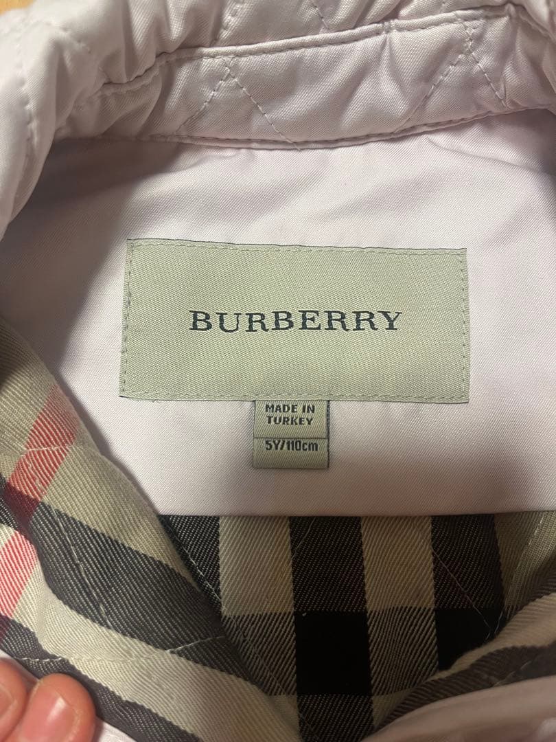 BURBERRY キッズ キルティングジャケット 110cm - メルカリ