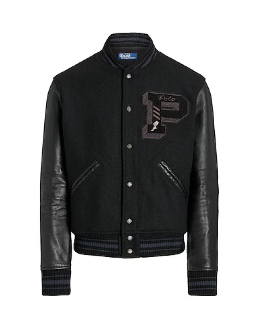 新品　Polo Ralph Lauren レザー　スタジャン L 定価24万 POLO RALPH LAUREN（ポロ・ラルフローレン） スタジャン レザー