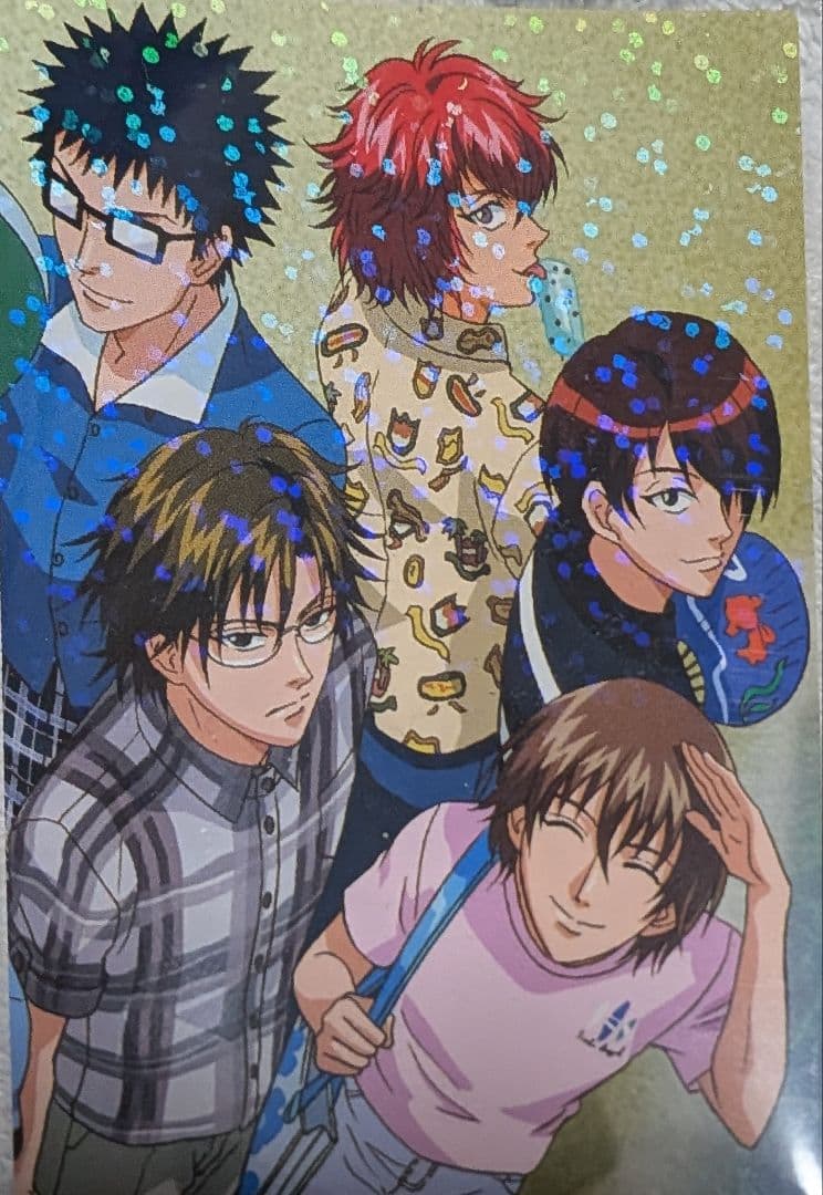 テニスの王子様☆手塚国光・不二周助・丸井ブン太☆キラキラカード テニスの王子様☆手塚国光・不二周助・丸井ブン太☆キラキラカード