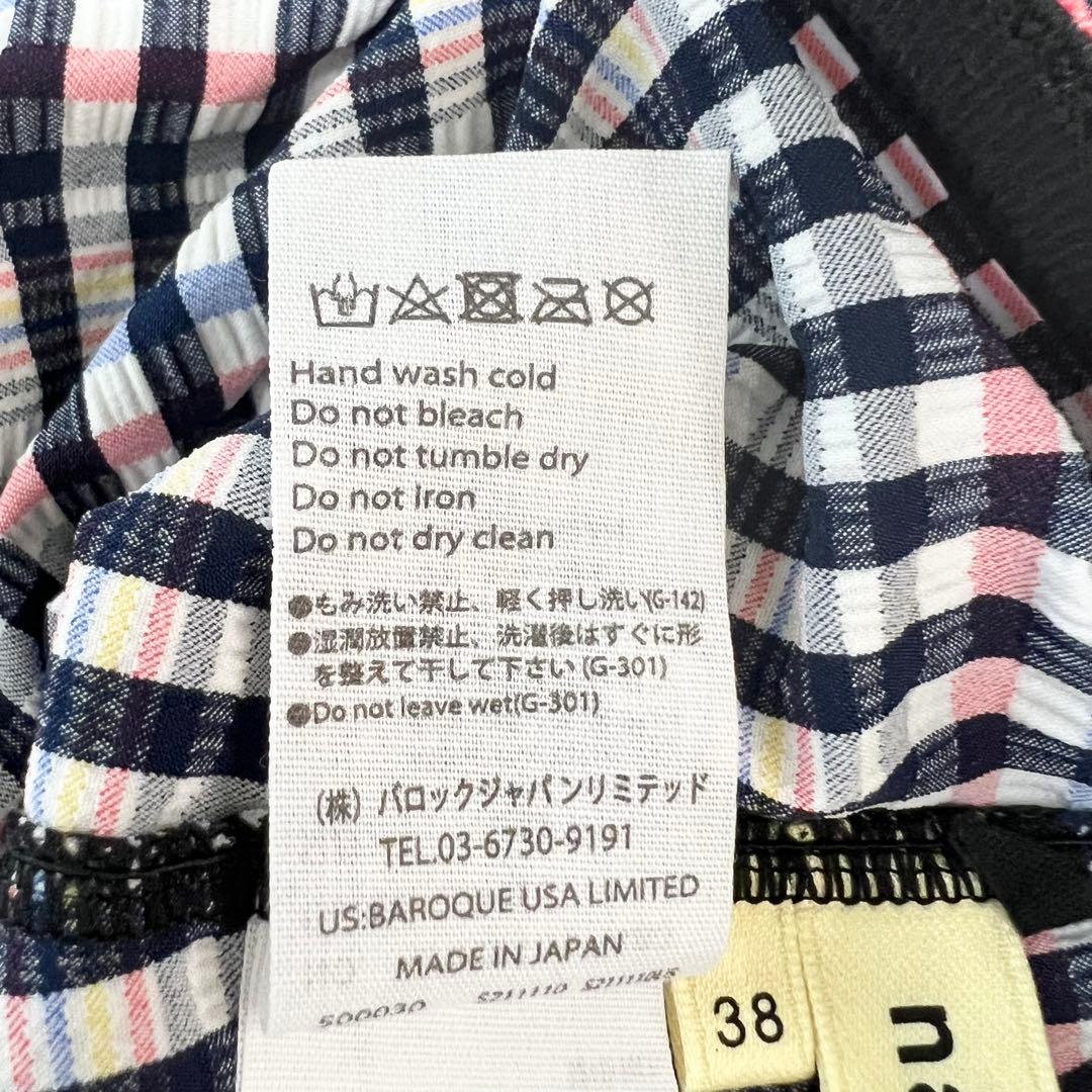 極美品✨nagonstans 水陸両用 TIANA チェックパンツ 38 - メルカリ